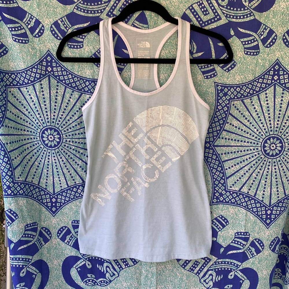 The north face racer back tank top